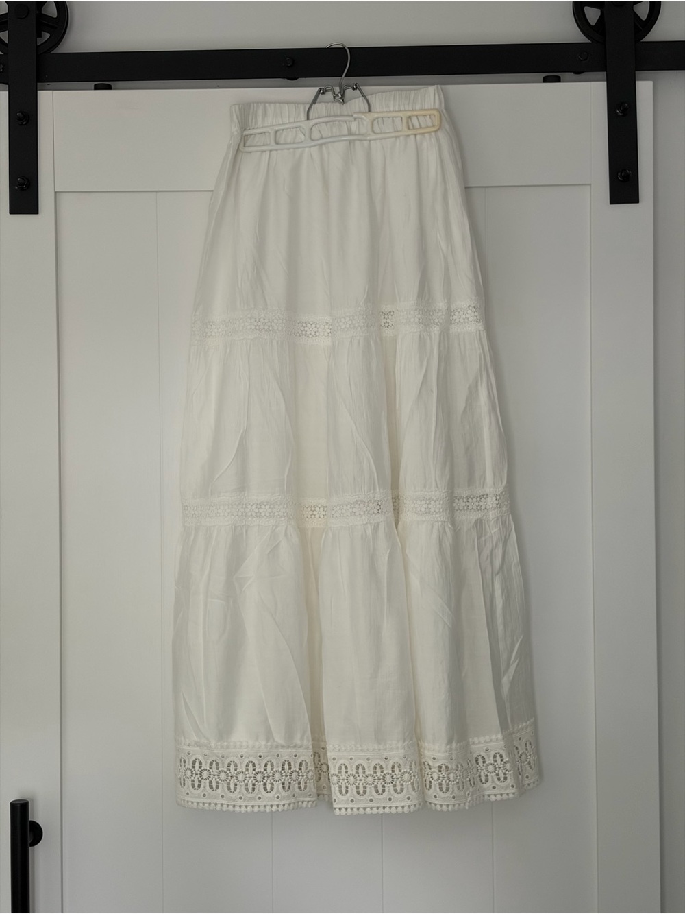 White Maxi Skirt - Women's